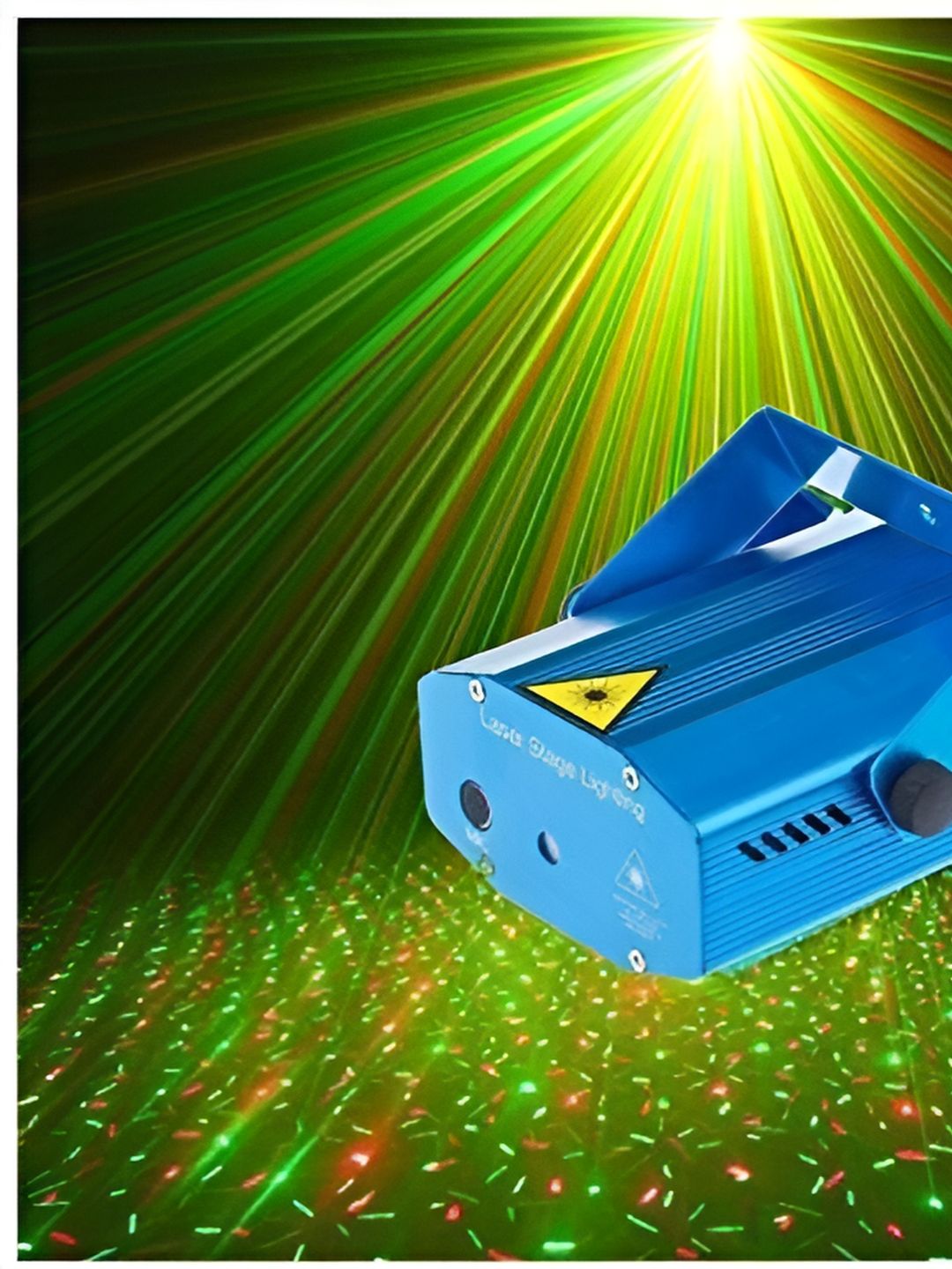 ENORMITY Blue & Black Abstract Shaped Mini Laser Projector-picture-23