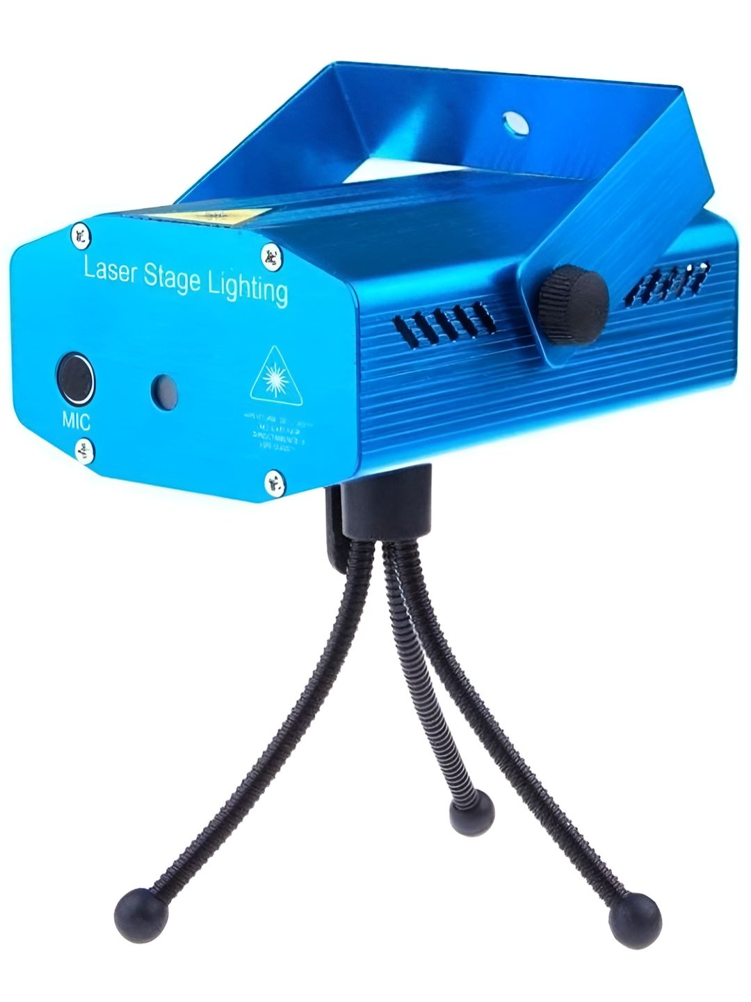 ENORMITY Blue & Black Mini Laser Projector Floor Lamp-picture-16