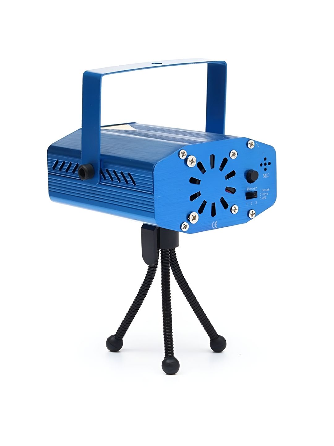 ENORMITY Blue & Black Textured Mini Laser Projector-picture-19