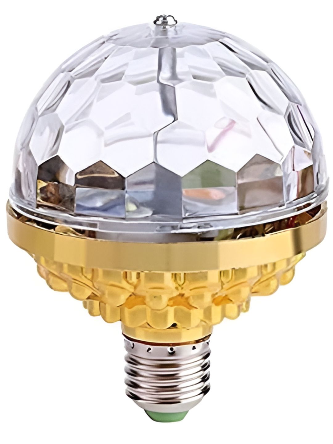 ENORMITY Yellow & White Textured Disco Ball-image-28