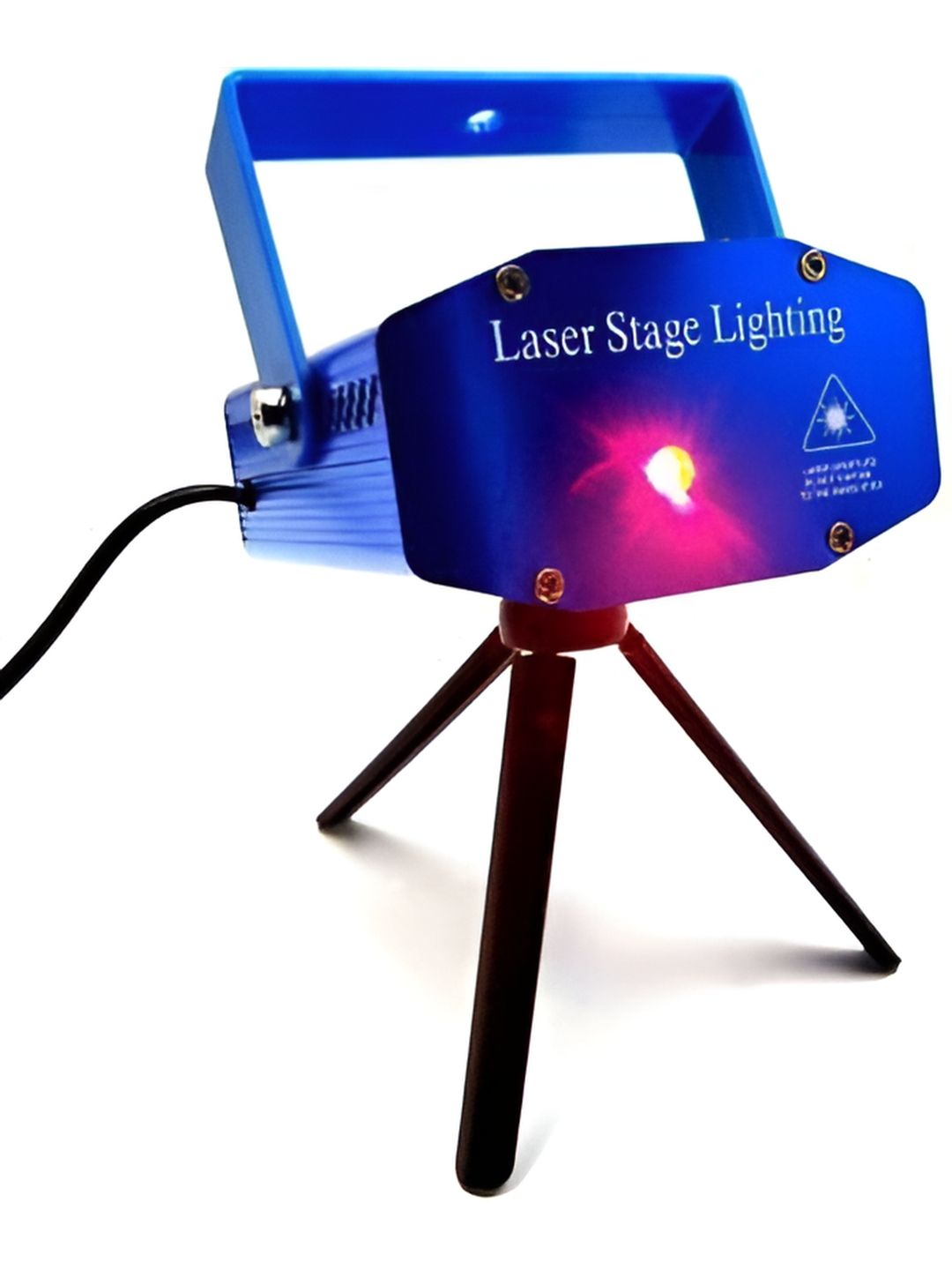 ENORMITY Blue & Black Textured Mini Laser Projector-picture-18