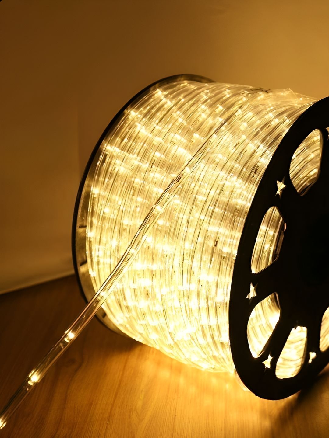 ENORMITY Yellow Rope LED String Lights-image-5