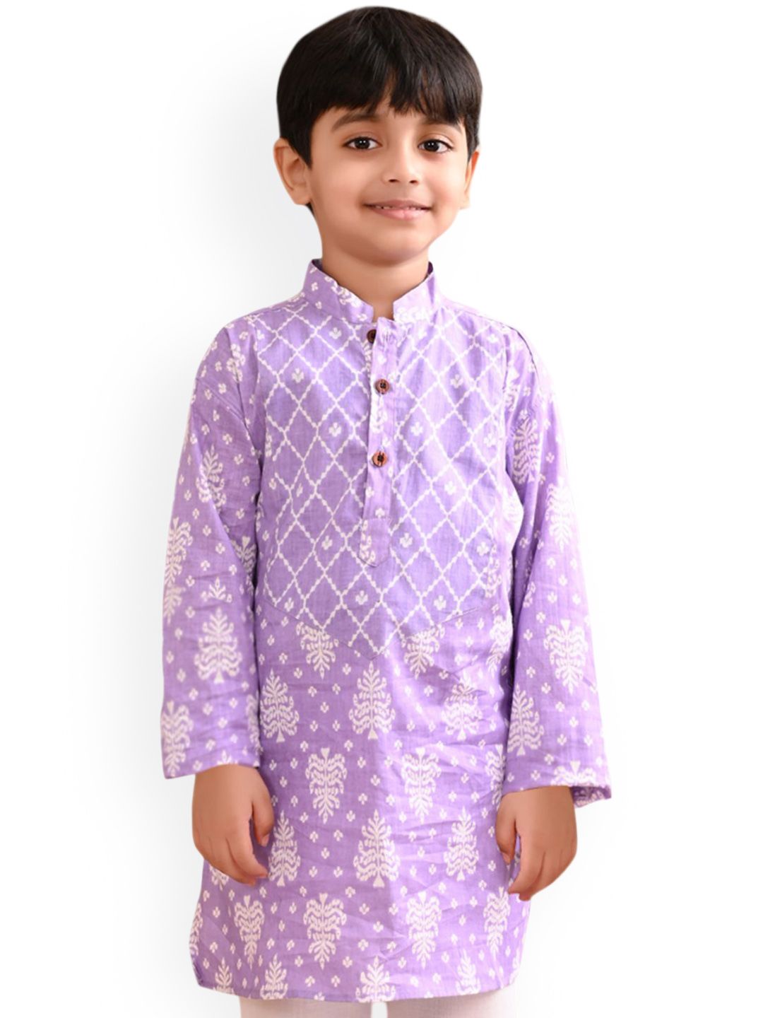 Sangria Printed Cotton Straight Kurta