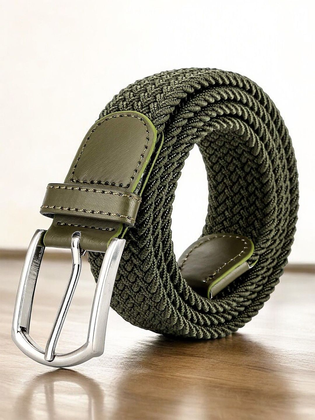 The Roadster Lifestyle Co. Men Braided Tang Closure Belt-picture-13