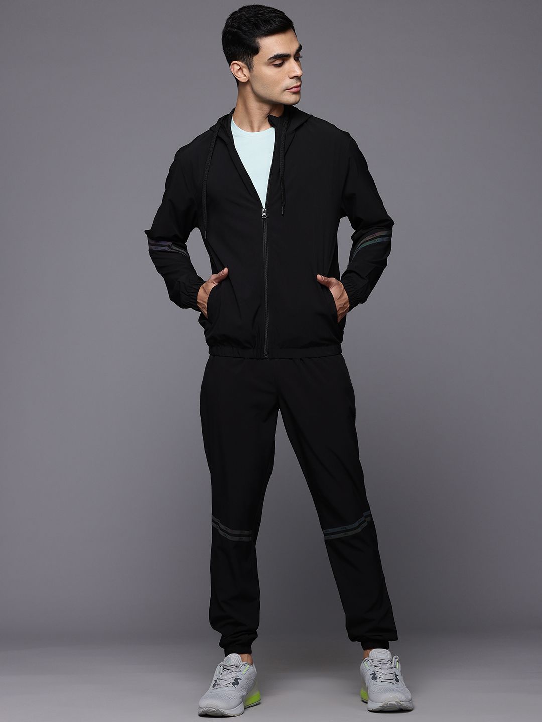 HRX by Hrithik Roshan Men Rapid-Dry Hooded Running Tracksuit-picture-15