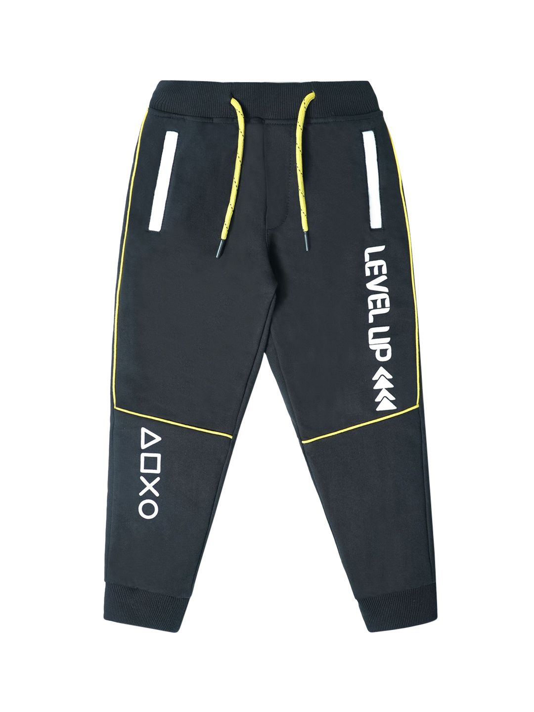 Nino Togs Boys Printed Regular Fit Mid-Rise Pure Cotton Joggers-picture-34