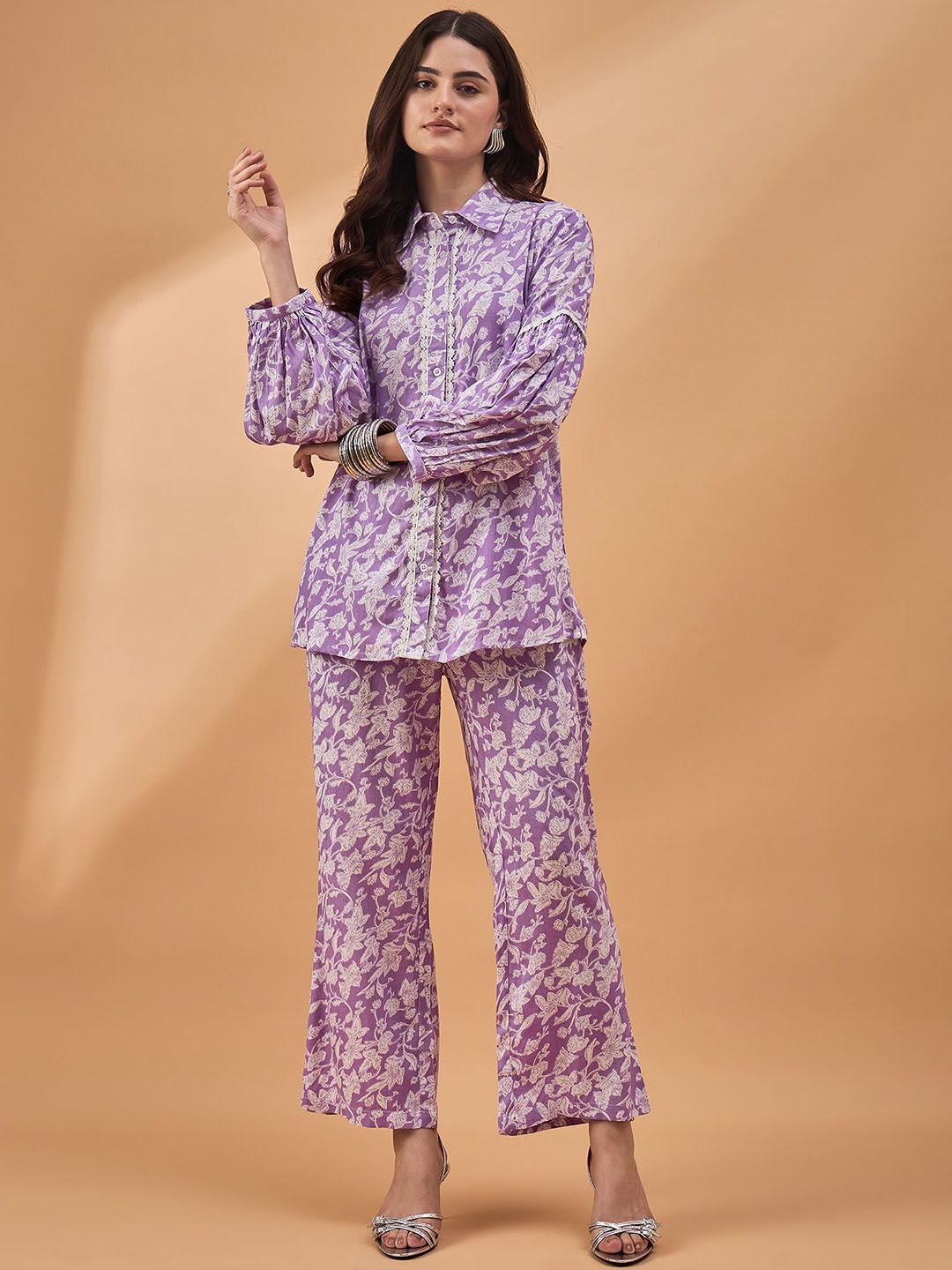 all about you Printed Shirt & Trousers Co-Ords-picture-18