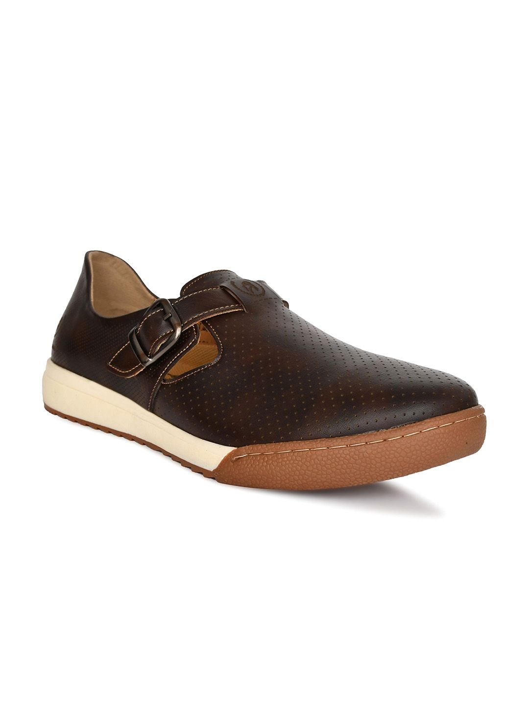Big Boon Men Perforations Slip-On Sneakers-image-20