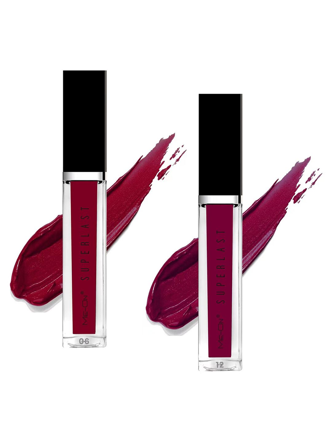 ME-ON Set of 2 Superlast Long Lasting Lip Gloss 6 ml each - Shade 06 & 12-picture-24