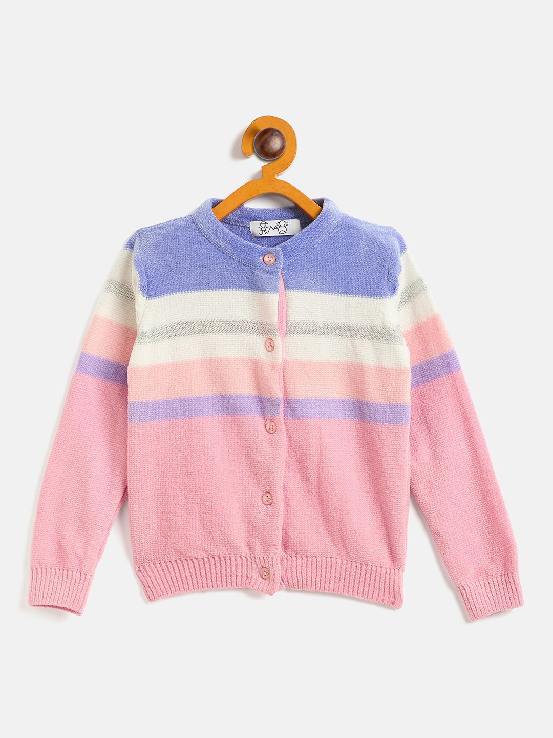 JWAAQ Unisex Kids Striped Cardigan-picture-28