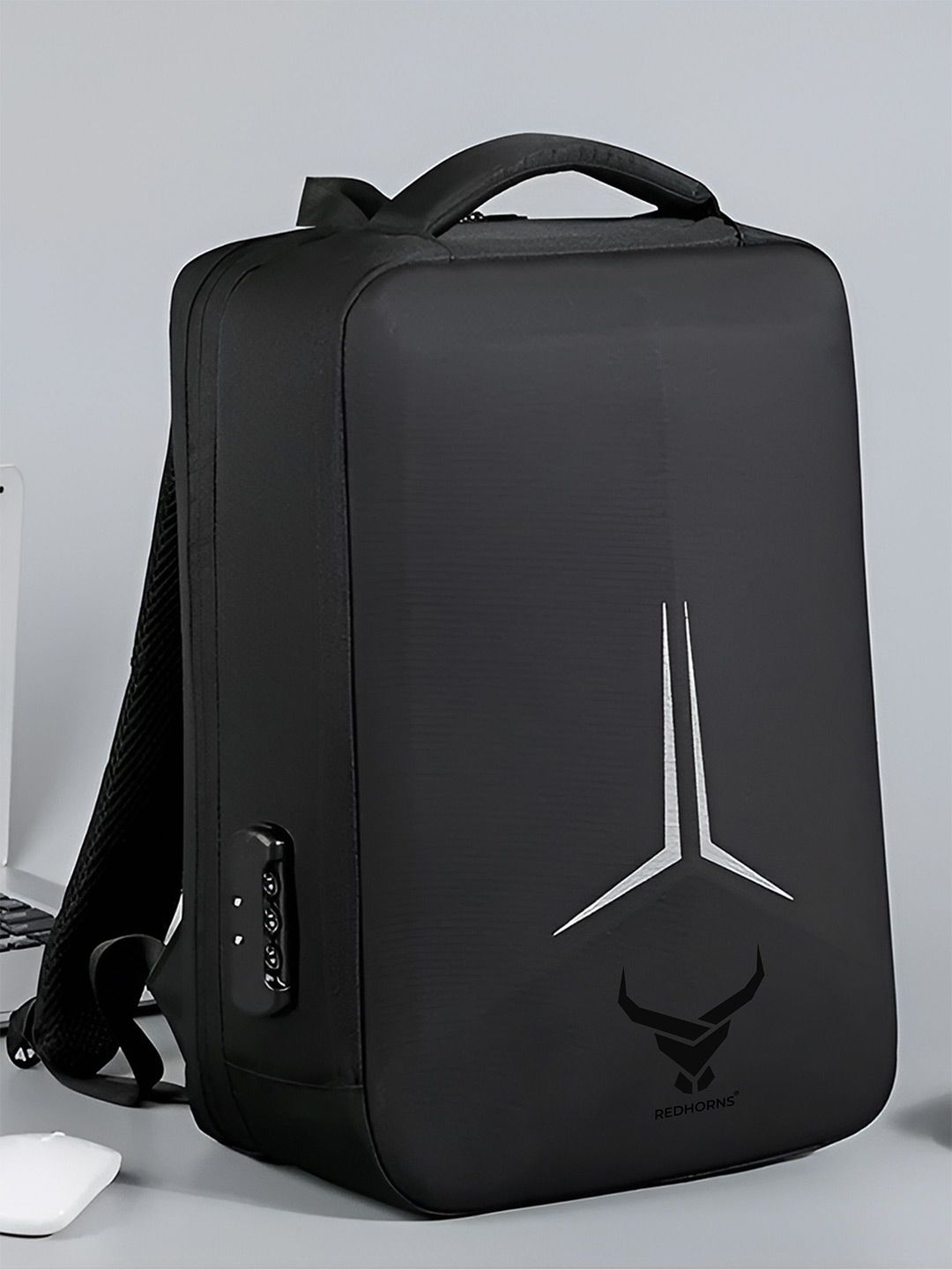REDHORNS Unisex Backpack with USB Charging Port-picture-17