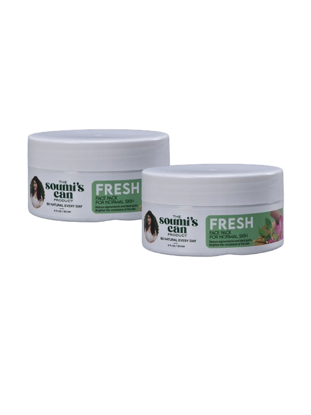 THE SOUMI'S CAN PRODUCT Fresh Set Of 2 Face Pack - 150g Each-picture-55
