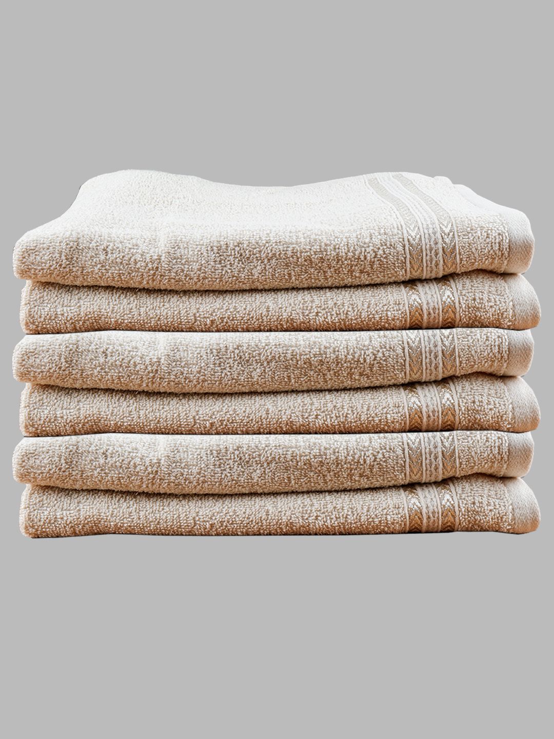 Ramraj Cream-Coloured Cotton 450 GSM Towel Set-image-41