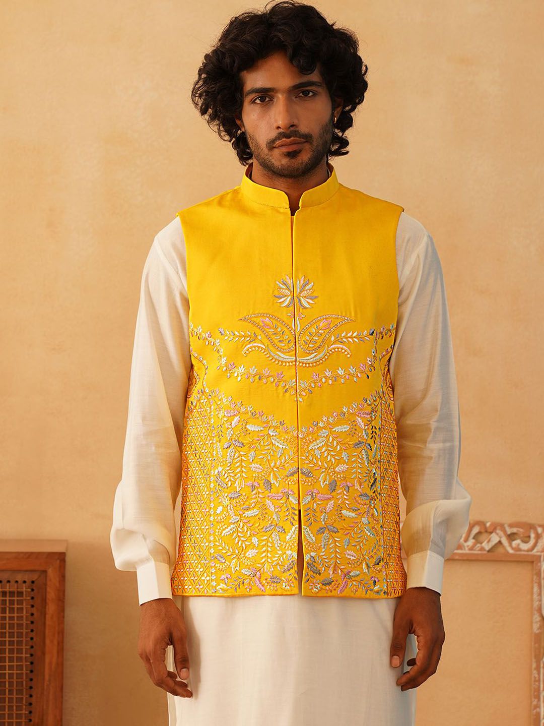 Jompers Embrooidered Nehru Jackets-picture-34