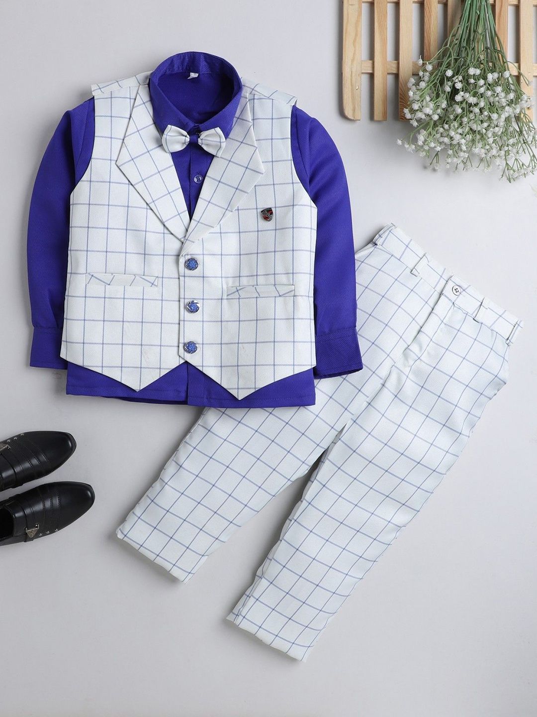 BAESD Checked 3 Piece Suit-picture-50