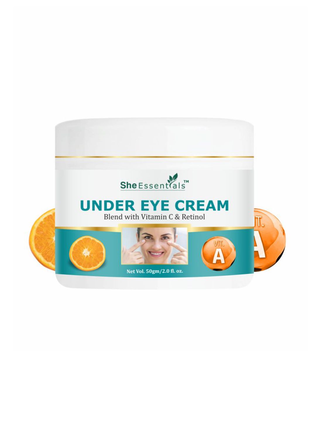She Essentials Hydrating Natural Under Eye Cream for Dark Circles-50gm-image-25