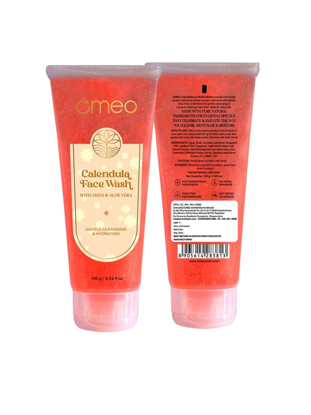 Omeo Calendula Gentle Cleansing & Hydration Face Wash - 100ml-picture-38