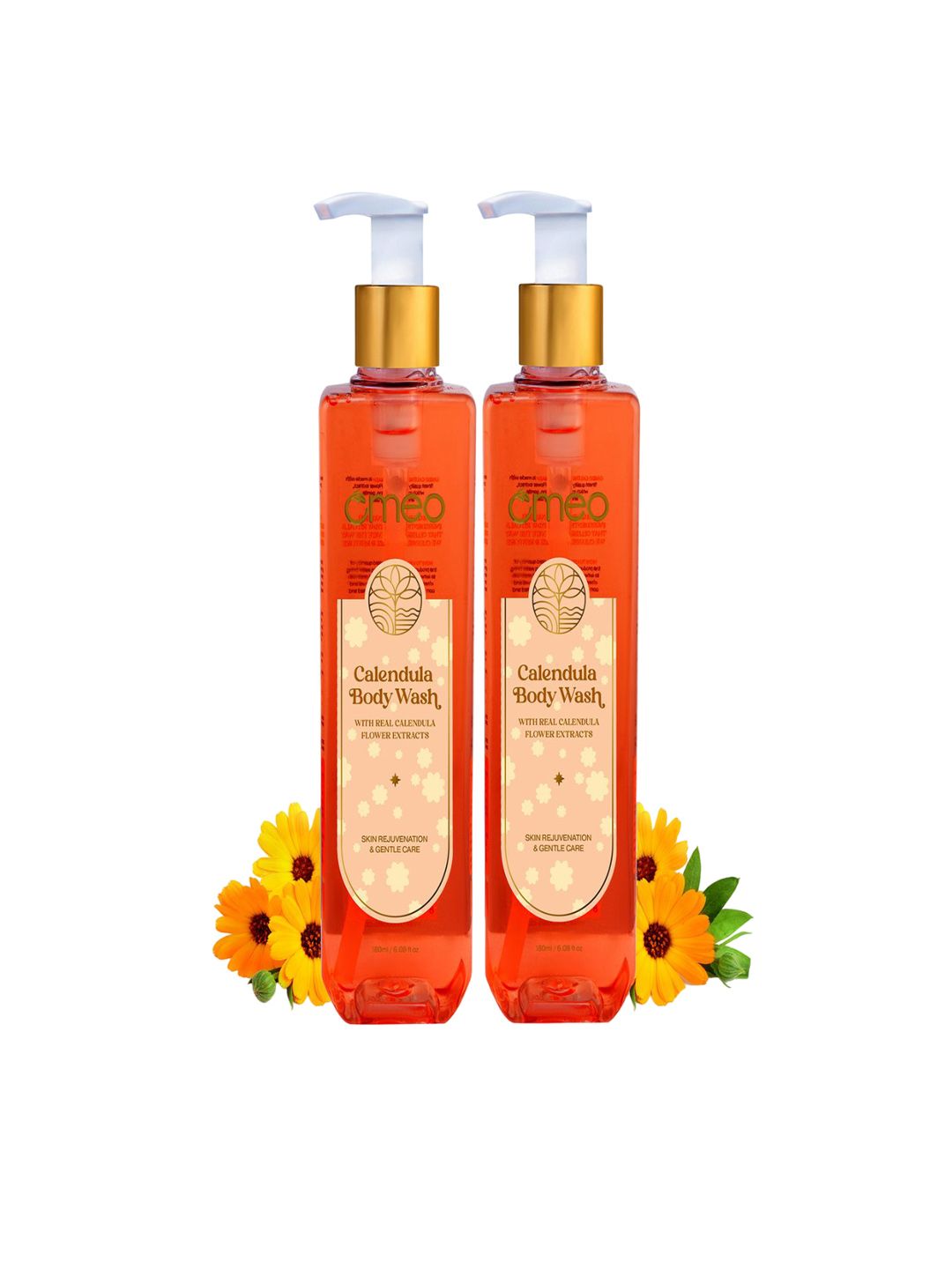 Omeo Set Of 2 Calendula Body Wash - 180ml Each-picture-30