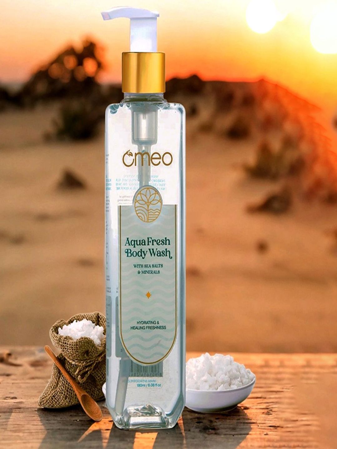 Omeo Aqua Fresh Body Wash With Natural Marine Extracts Invigorating & Hydrating - 180ml-image-35