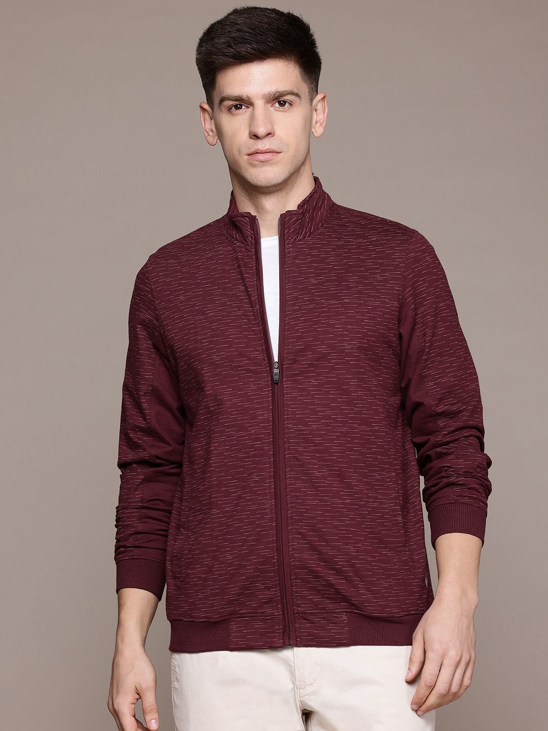 Louis Philippe Ath.Work Men Printed Slim Fit Sweatshirt-picture-26