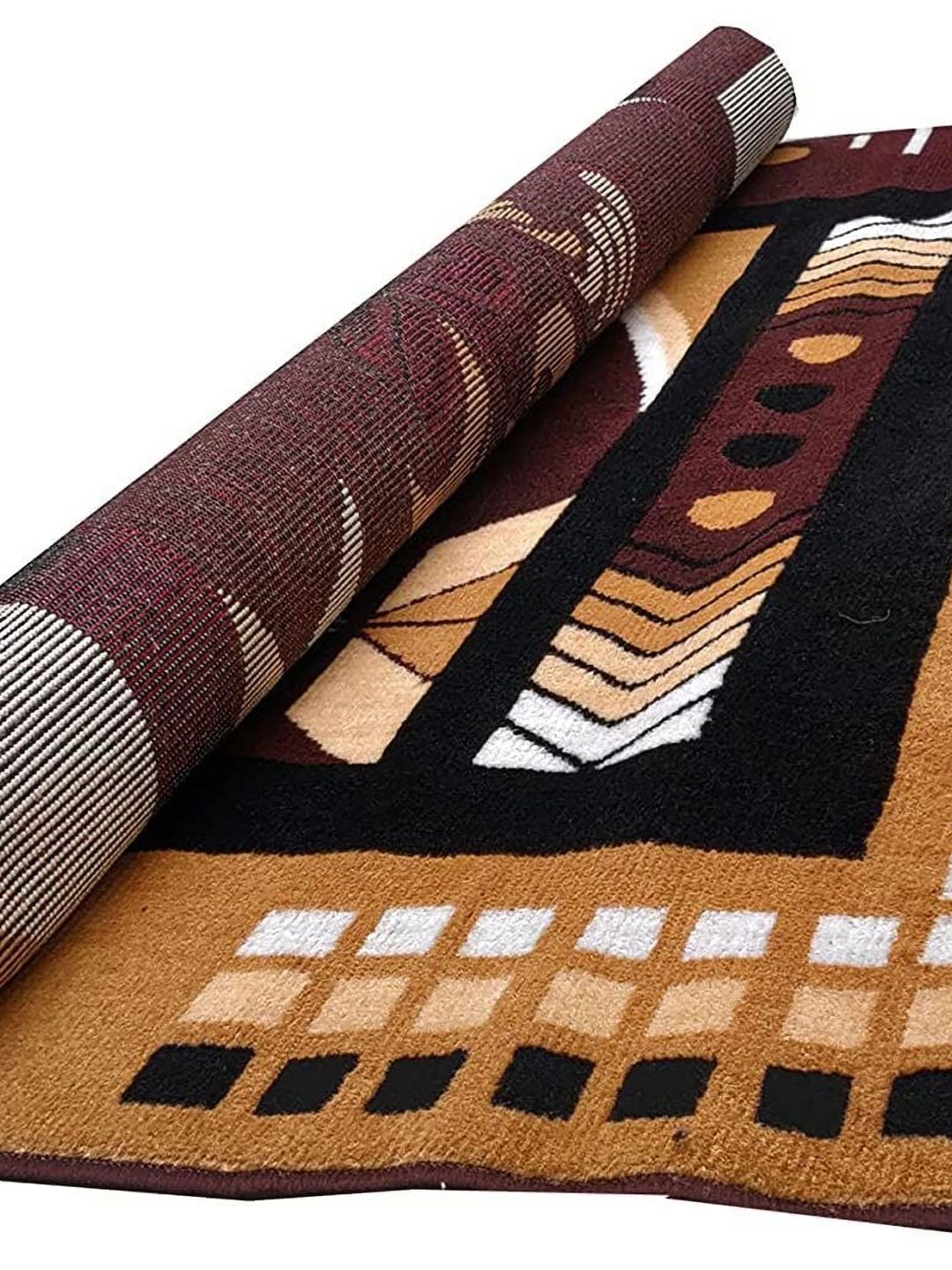 SANA CARPET Brown Anti-Skid Cotton Carpet-picture-21