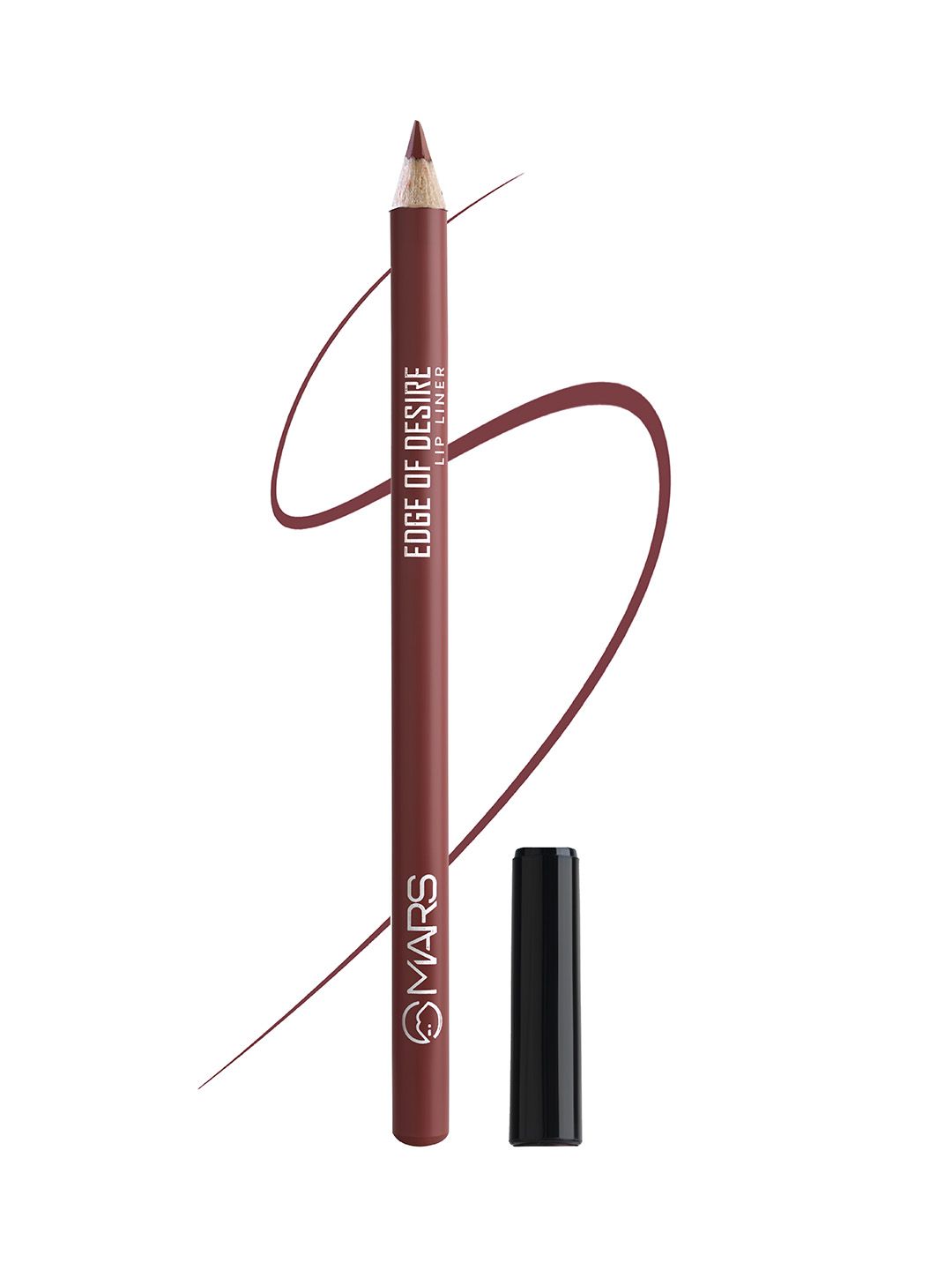 MARS Edge Of Desire Smooth & Long Lasting Matte Lip Liner Pencil - Scandalous Brown 04