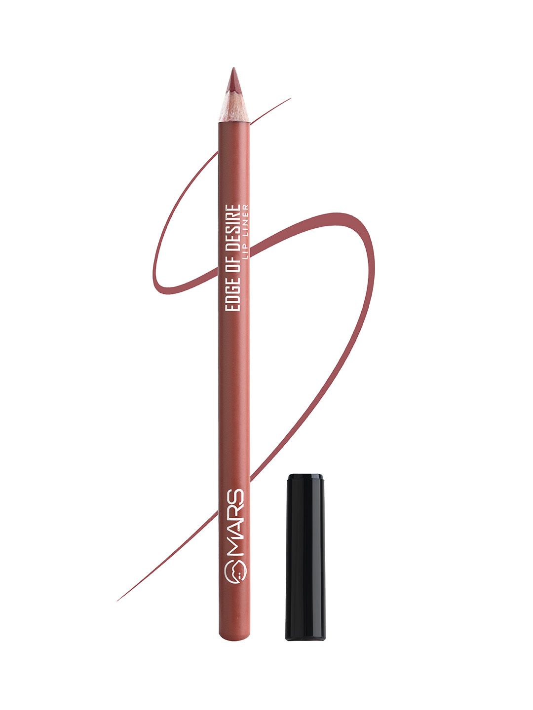 MARS Edge of Desire Matte Long-Lasting Lip Liner Pencil - Exotic Brown 10
