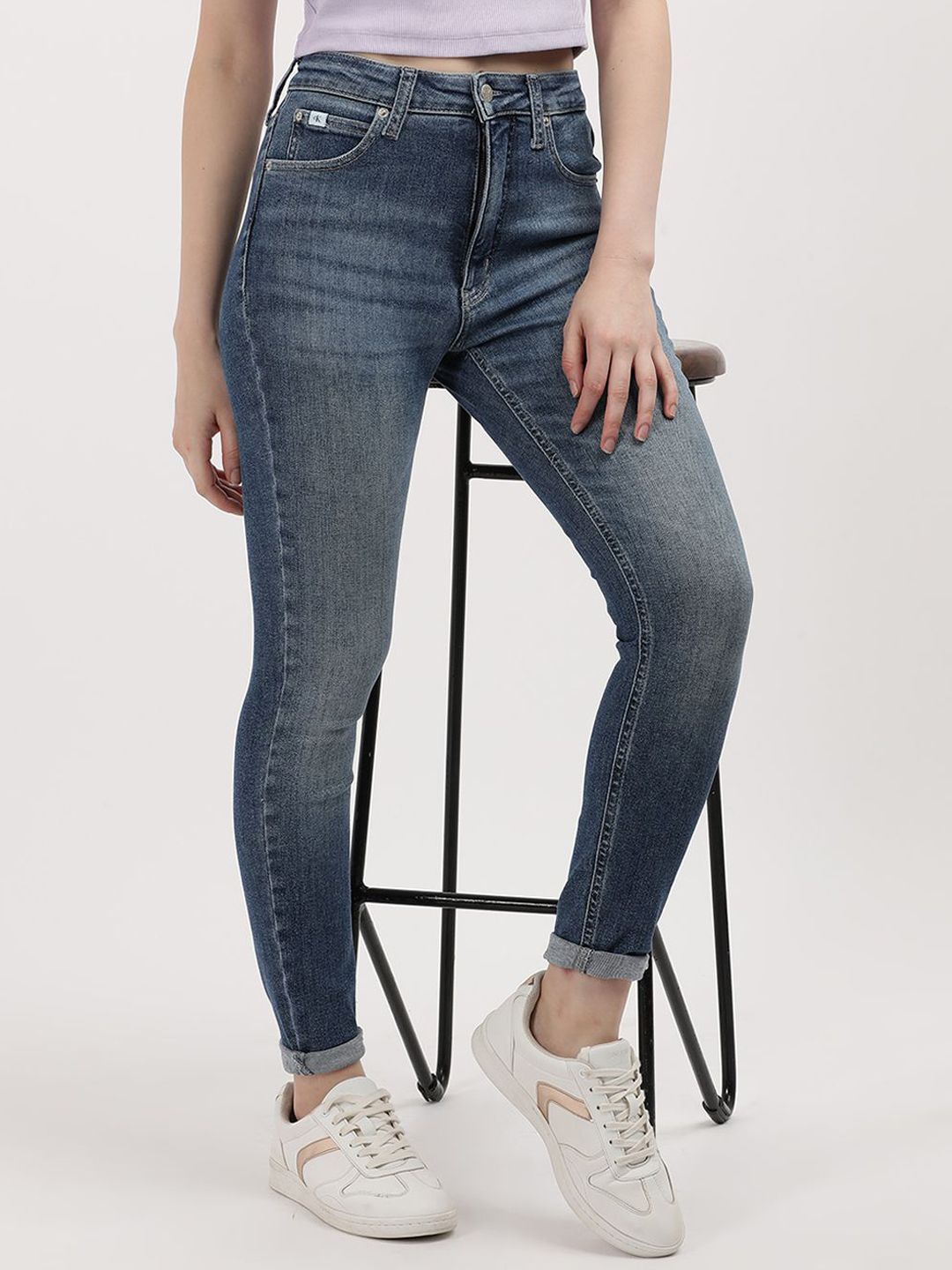 Calvin Klein Jeans Women Skinny Fit Heavy Fade Jeans-picture-43