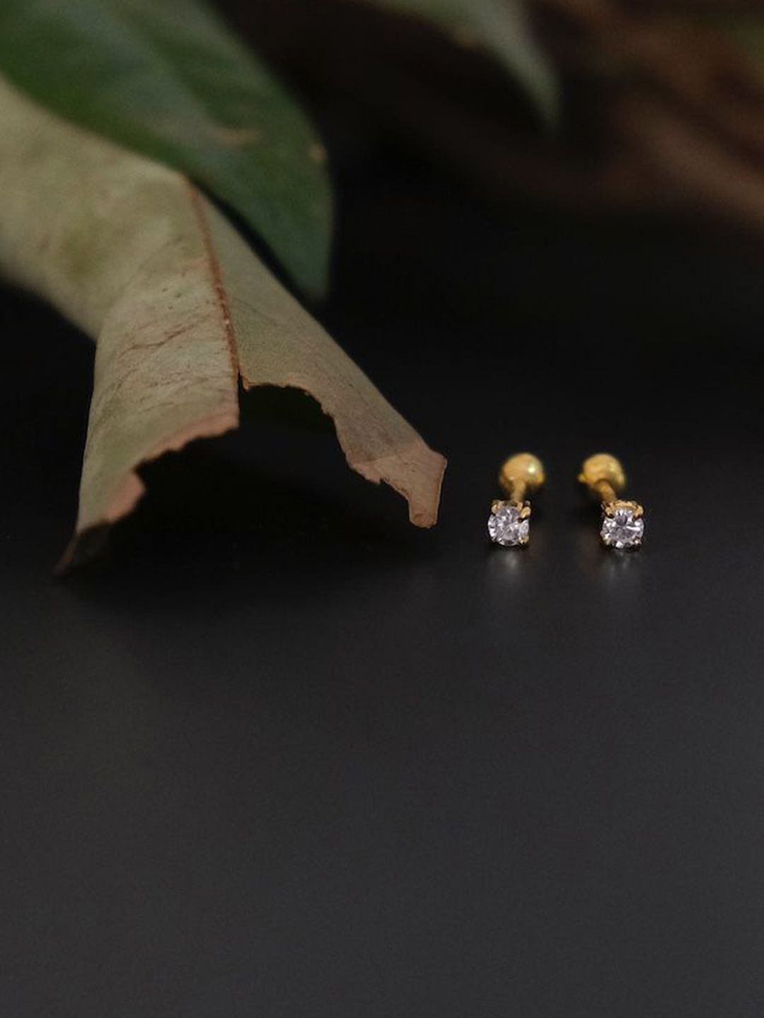 Anushka Jain Jewellery Gold Plated Cubic Zirconia 925 Sterling Silver Studs-picture-24