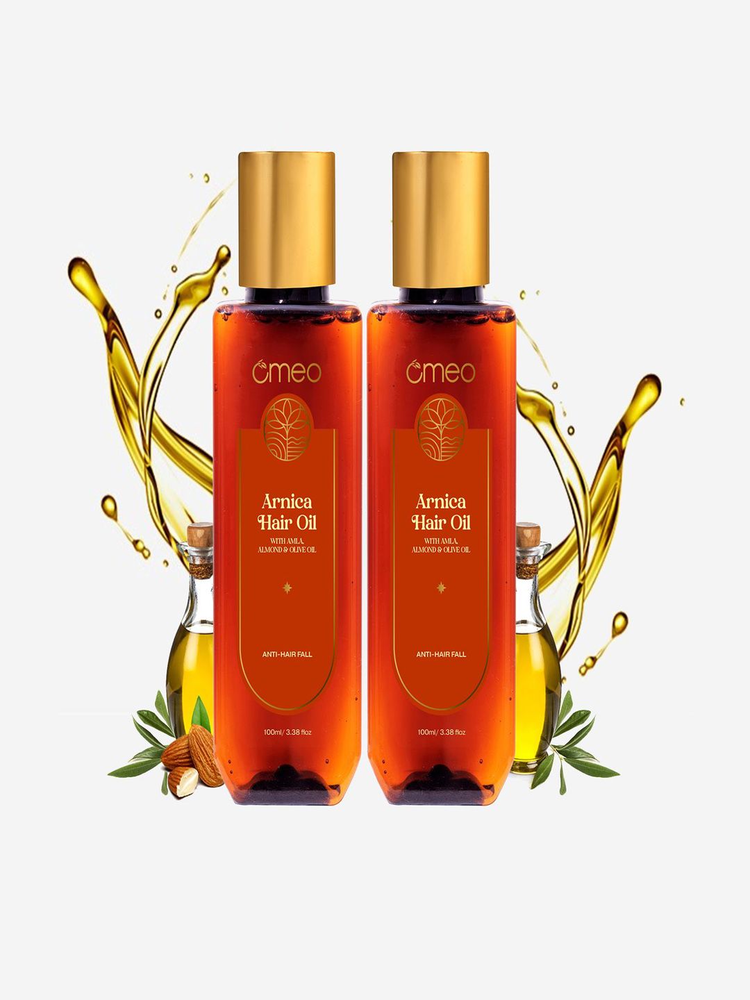 Omeo Arnica Set Of 2 Hair Oil-100ml Each-picture-37