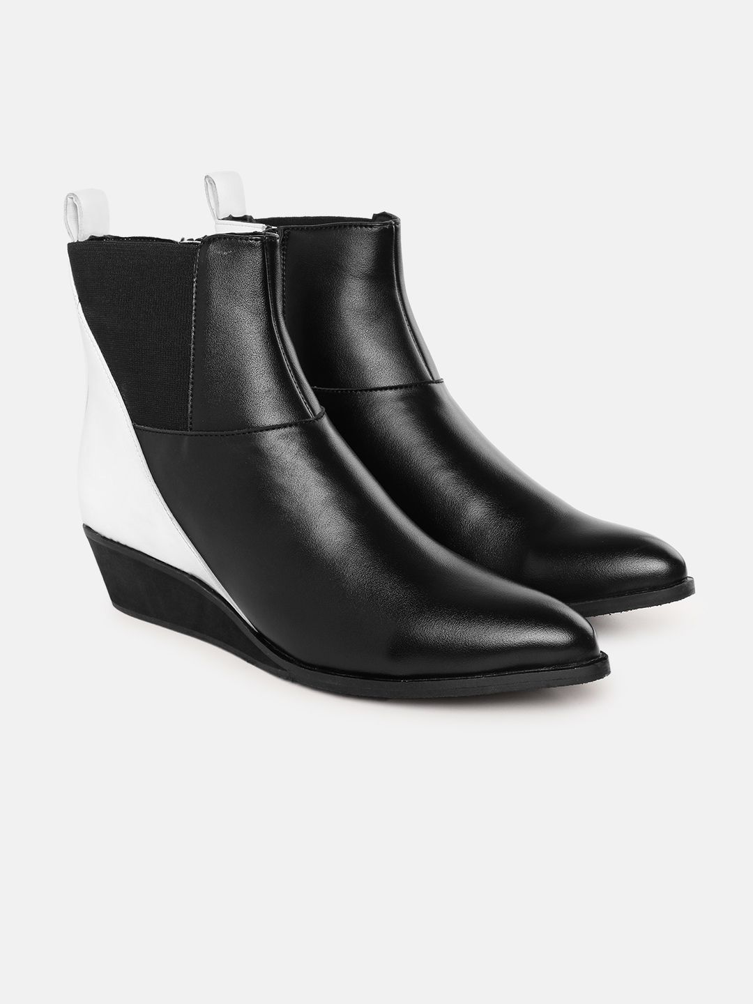 Roadster The Lifestyle Co. Women Colourblocked Wedge Heel Regular Boots-picture-31