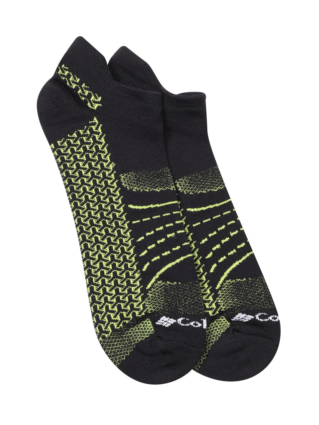 Columbia Men Pack of 2 Patterned Ankle Length Mappped Brr No-Show Lightweight Socks-picture-22