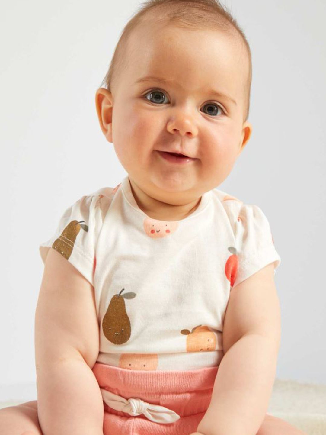 KIABI Girls Conversational Printed Pure Cotton T-shirt-picture-19