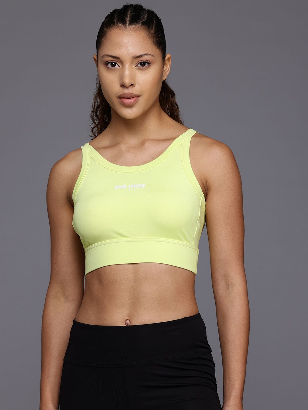 HRX by Hrithik Roshan Rapid-Dry Lightly Padded Running Workout Bra