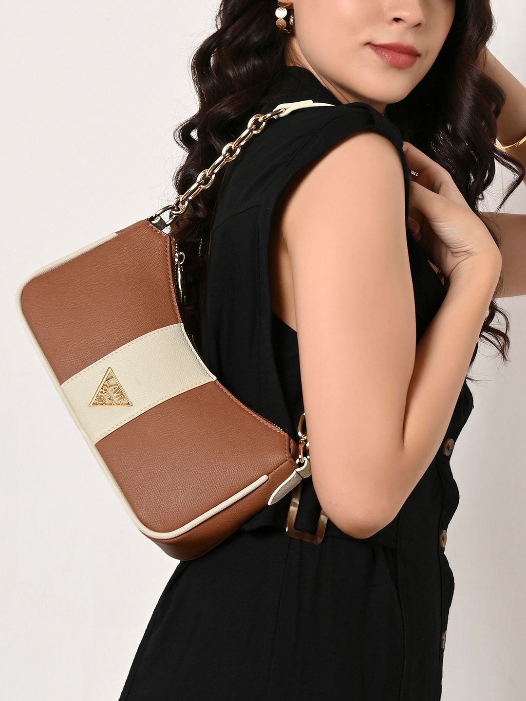 LAVIE Signature Kansas Colourblocked Hobo Bag-picture-17