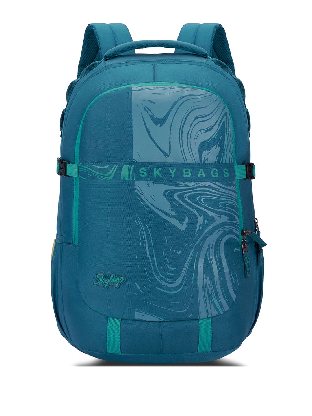 Skybags Kids Brand Logo Printed Laptop Backpack with Compression Straps - 40 L