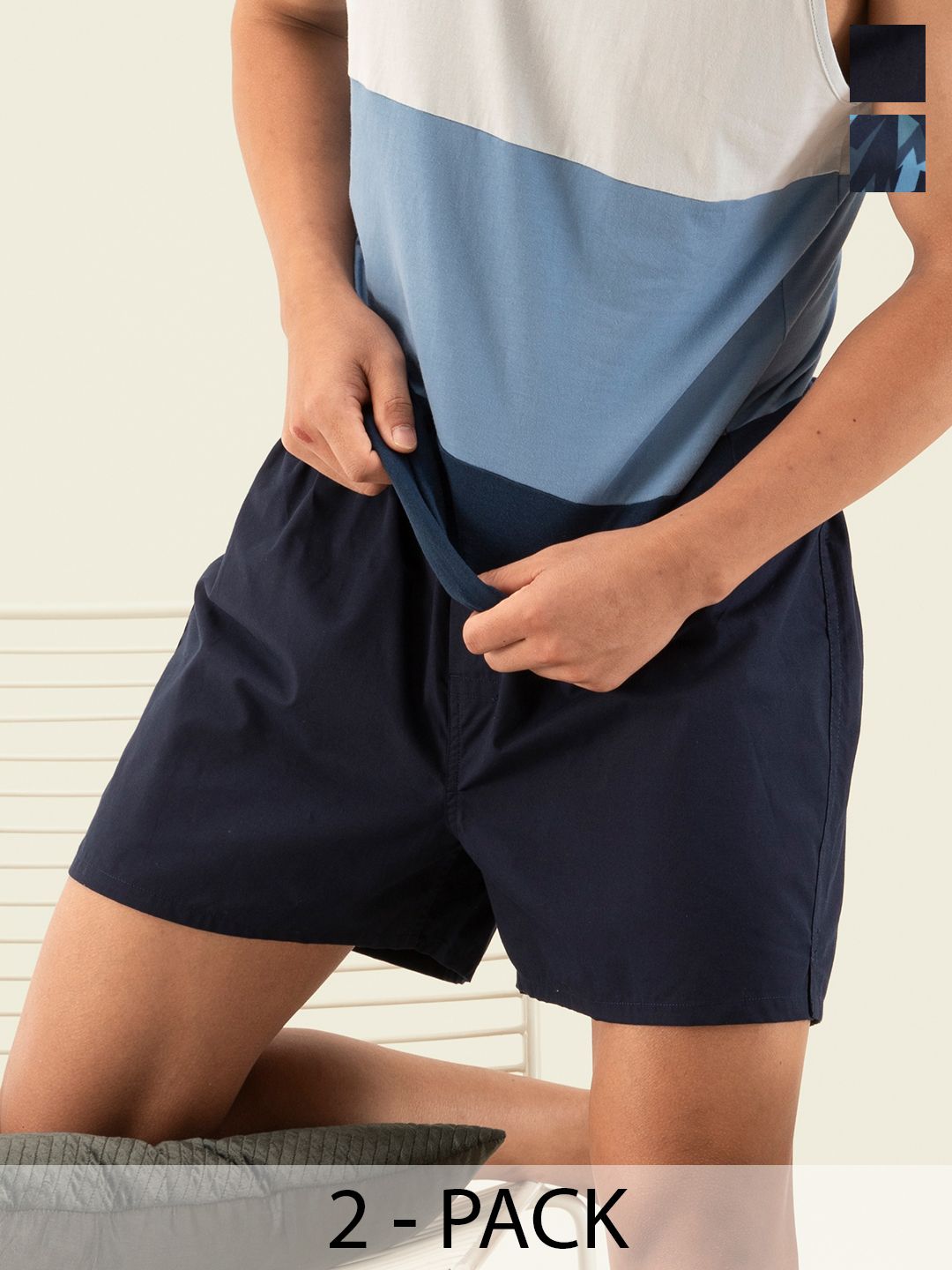 DaMENSCH Breeze Men Ultralight Cotton Inner Boxers Gift Box-image-18