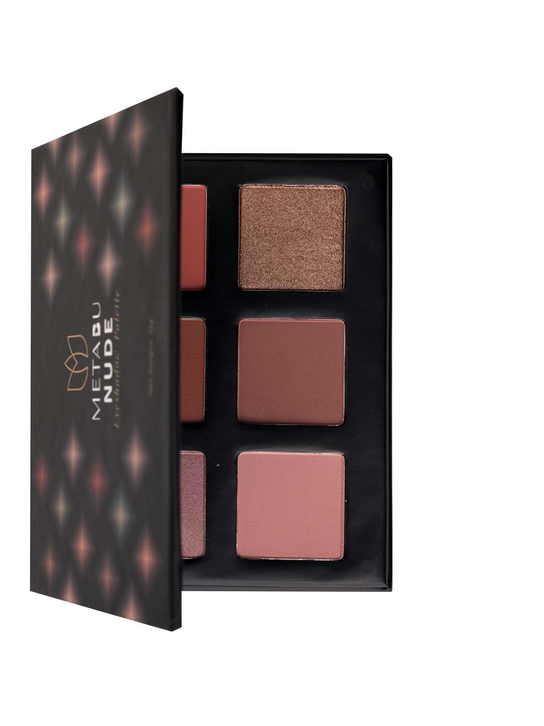 METABU Velvety Touch Matte Finish Eyeshadow Palette 12g - Nude-picture-15