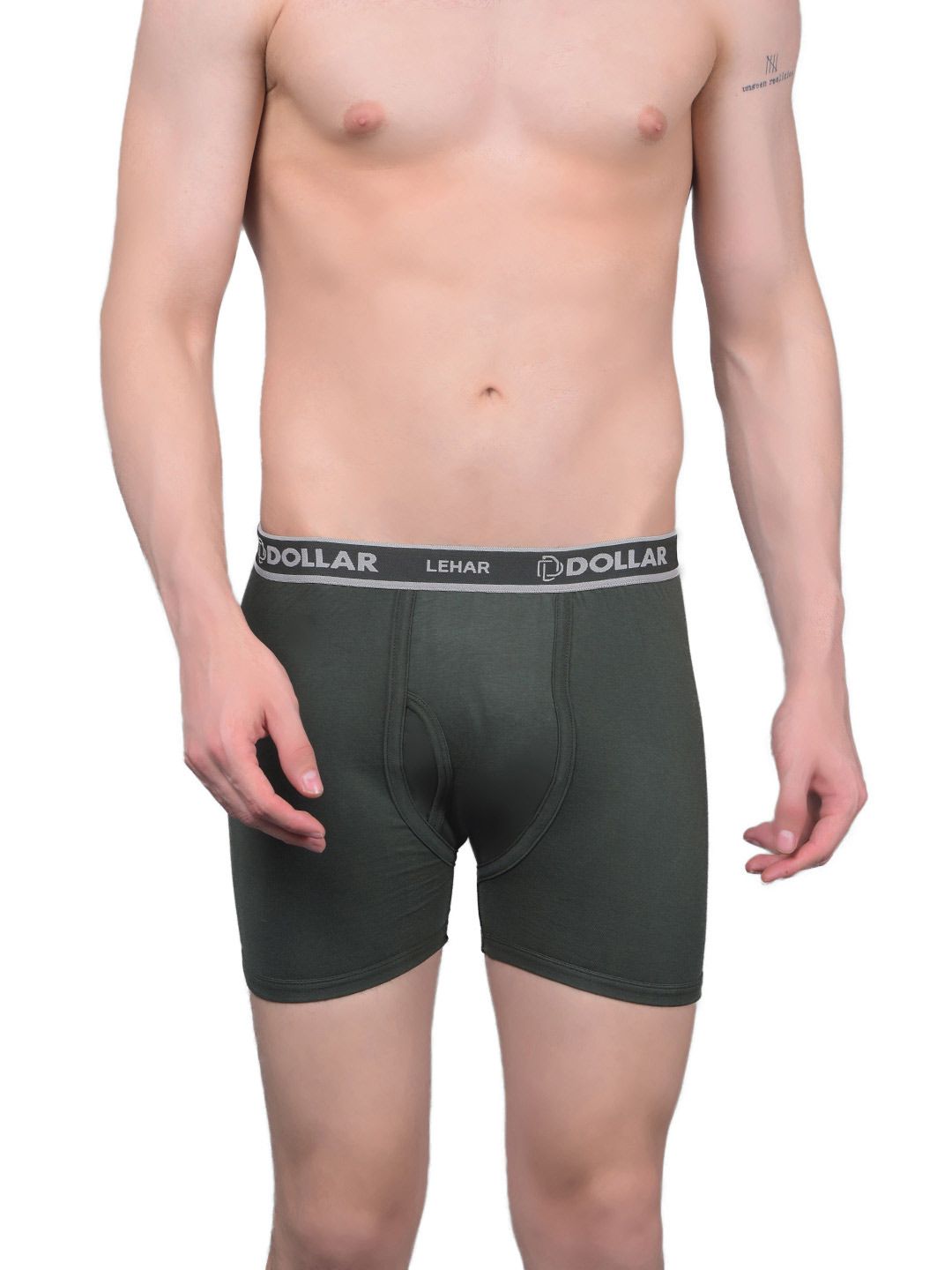 Dollar Lehar Mens Combed Cotton Trunk - Pack of 1 - Assorted-picture-26