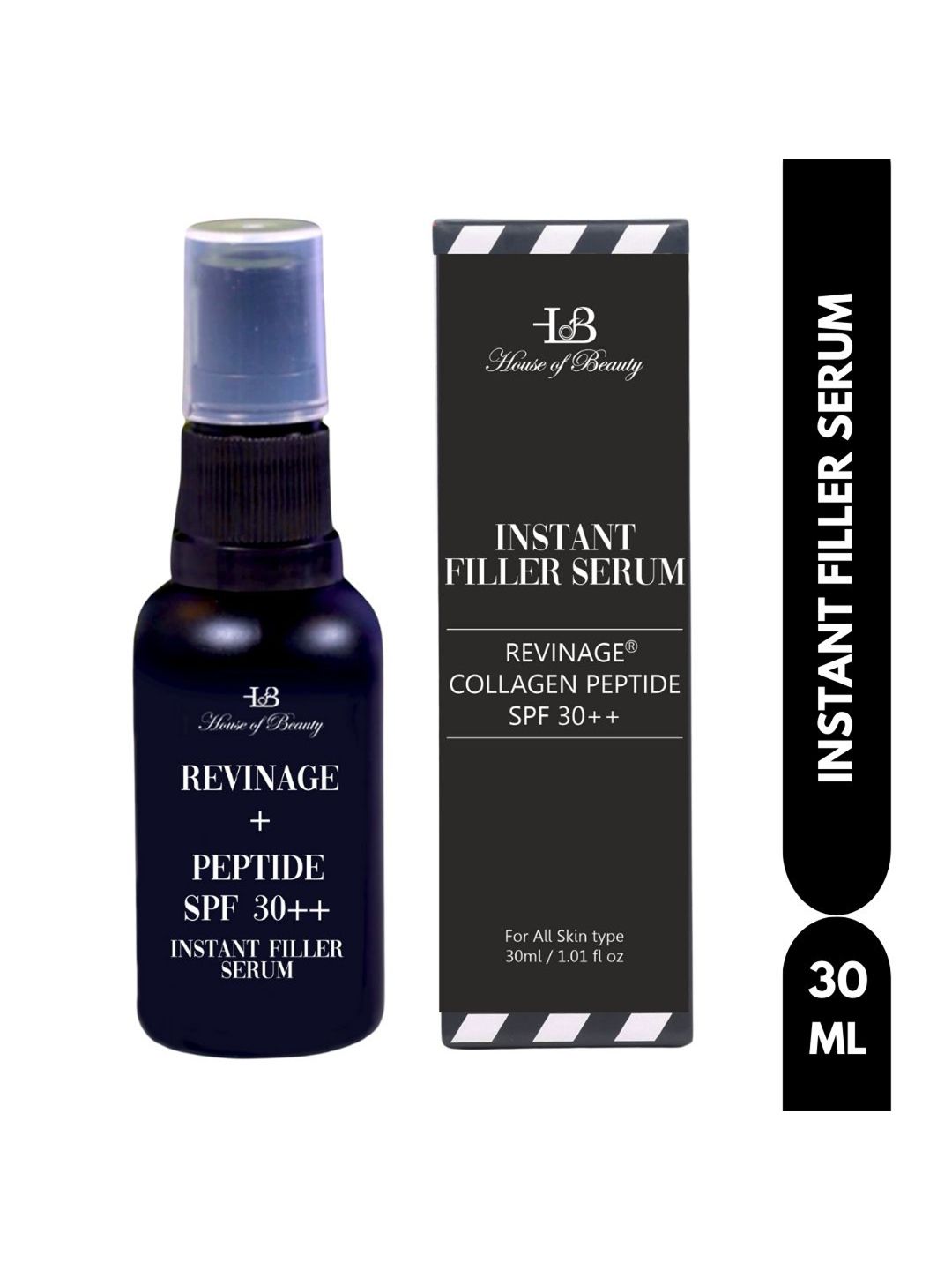 House of Beauty Revinage Collagen Peptide SPF 30++ Instant Filler Serum- 30ml-picture-40