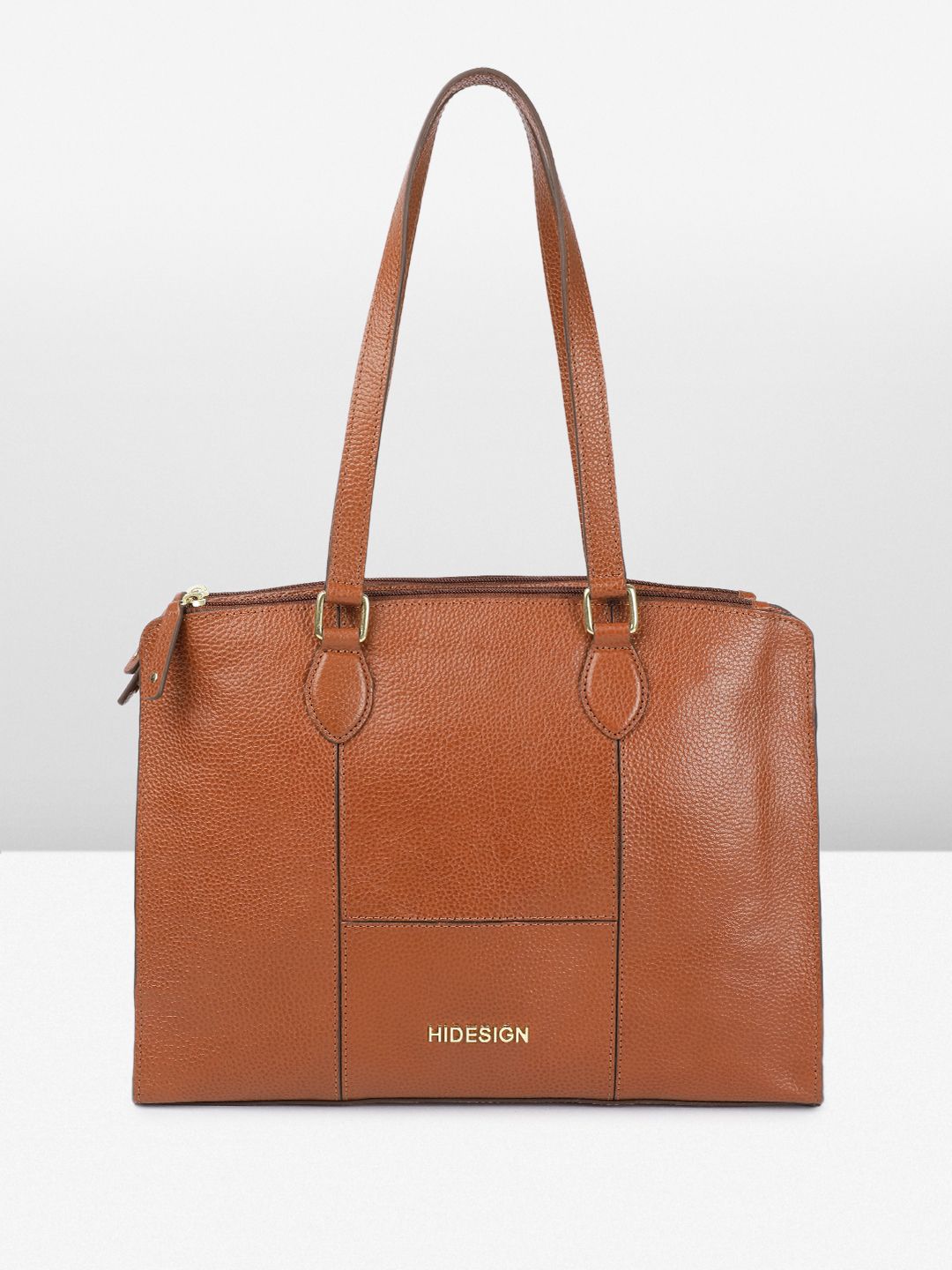 Hidesign Ovave Self-Design Textured Structured Shoulder Bag-image-13