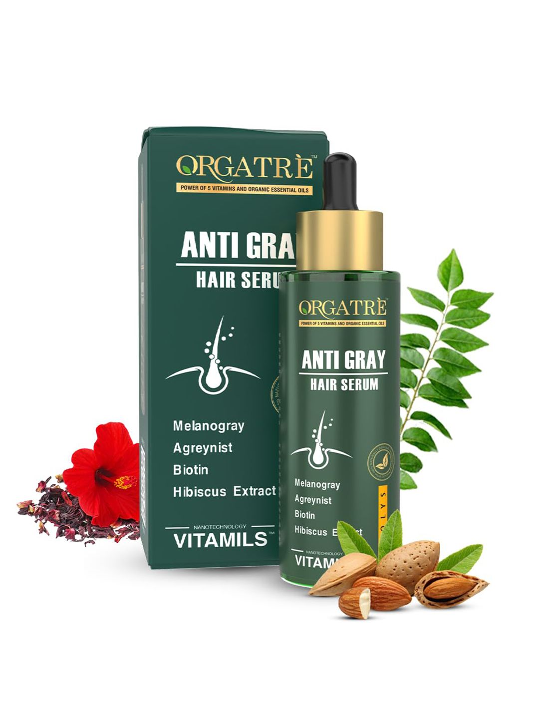 Orgatre Anti-Gray Hair Serum - 50 ml-image-30