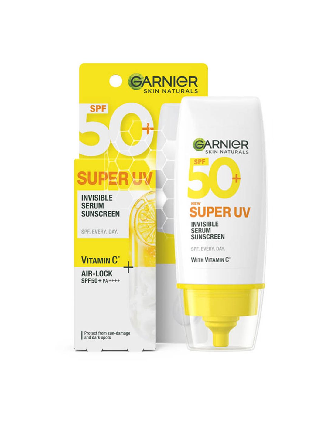 Garnier Super UV SPF 50+ Invisible Serum Sunscreen With Vitamin C - 30g-image-5