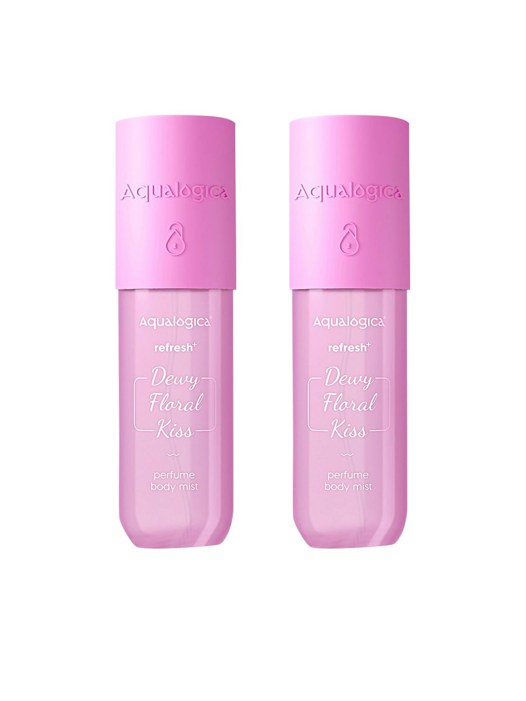 Aqualogica Set of 2 Refresh+ Dewy Floral Kiss Perfume Body Mist - 150 ml each-picture-11