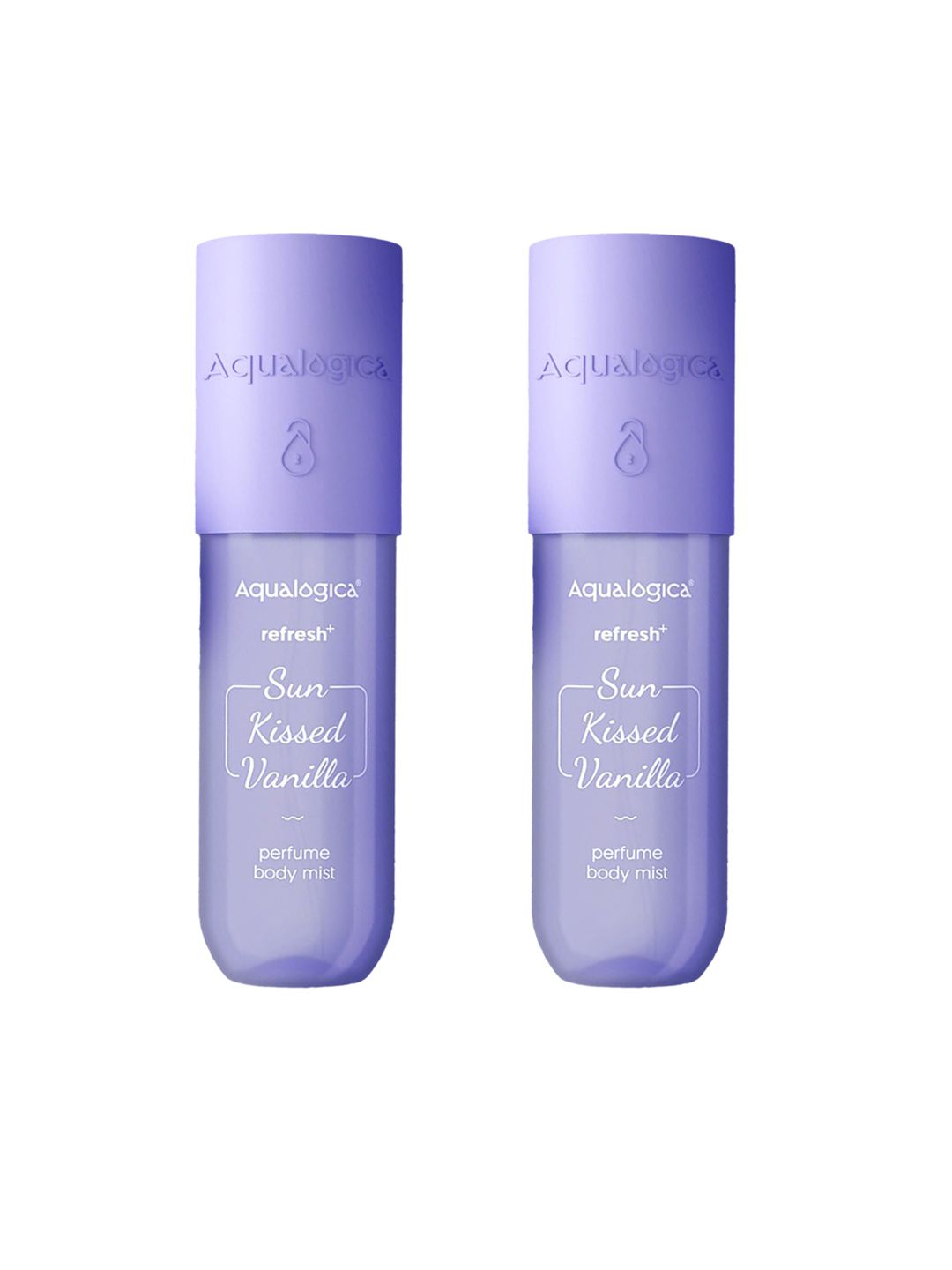 Aqualogica Set of 2 Refresh+ Sun Kissed Vanilla Perfume Body Mist - 150 ml each-image-49