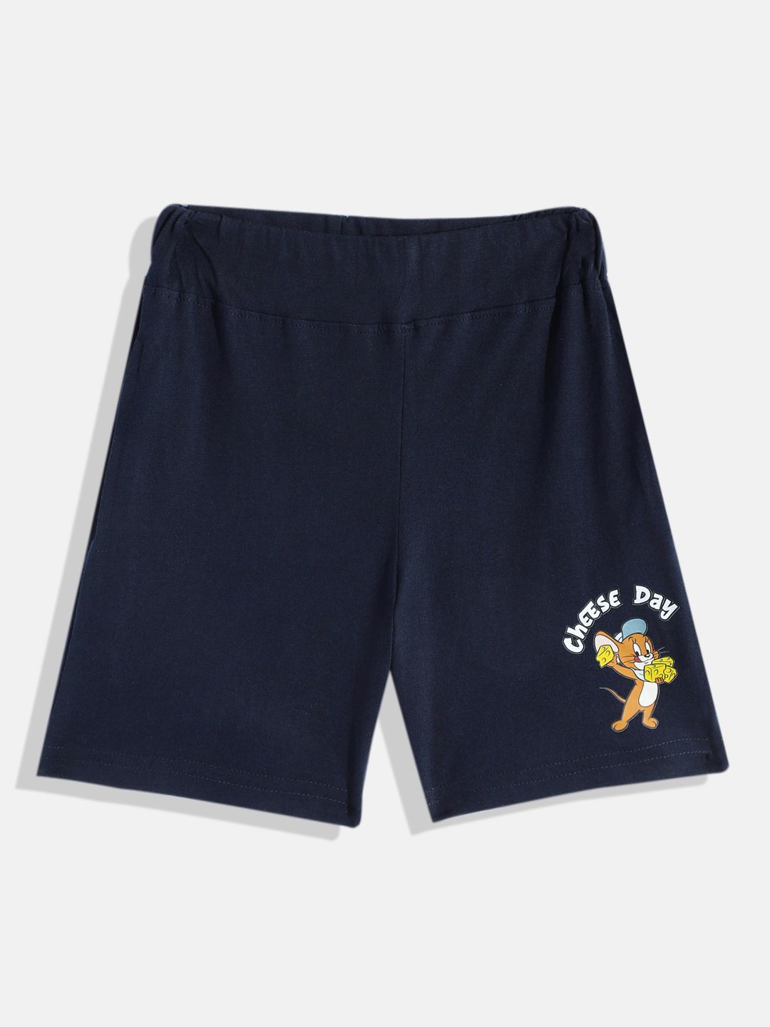YK X Minute Mirth Boys Humour and Comic Printed Tom & Jerry Pure Cotton Shorts-image-19