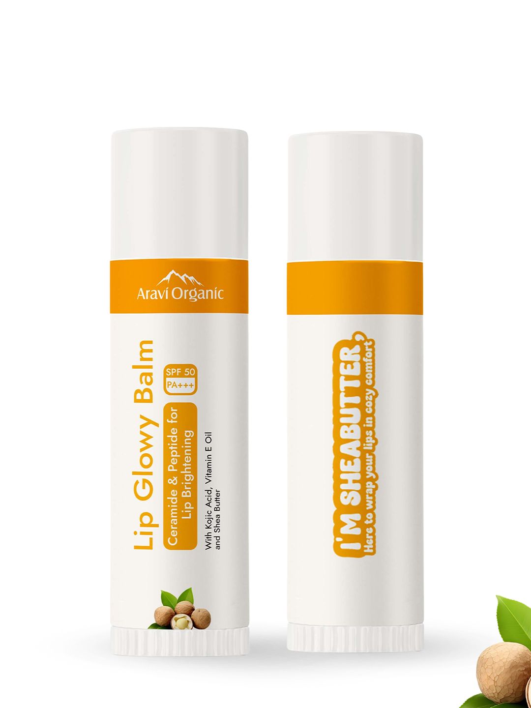 Aravi Organic Glowy Ceramide Lip Balm With SPF 50 - 5g-picture-11