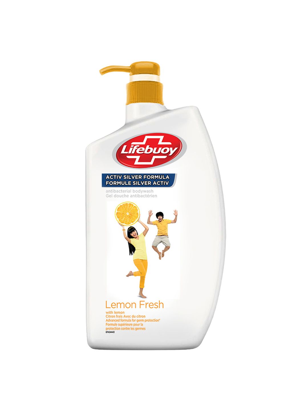 Lifebuoy Lemon Fresh Anti-Bacterial Body Wash with Activ Silver Formula - 1 L-picture-10