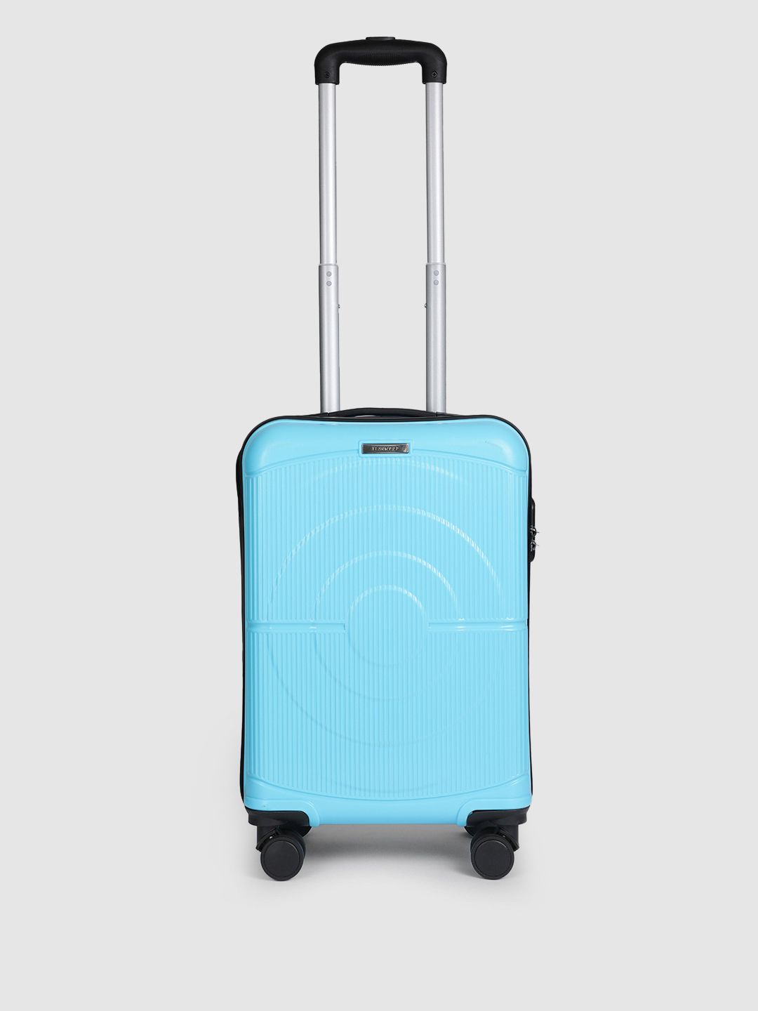 Teakwood Leathers Concentrix 360 Degree Rotation Hard-Sided Cabin-Sized Trolley Bag - 38L-picture-24