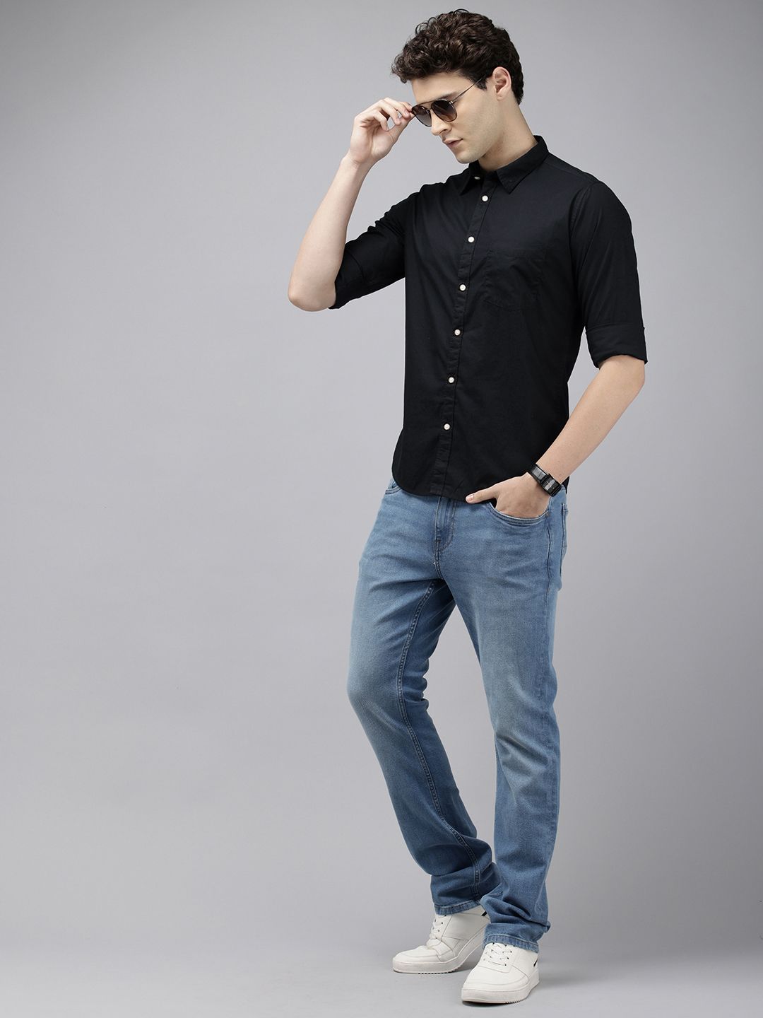 Pepe Jeans Opaque Pure Cotton Casual Shirt-picture-38